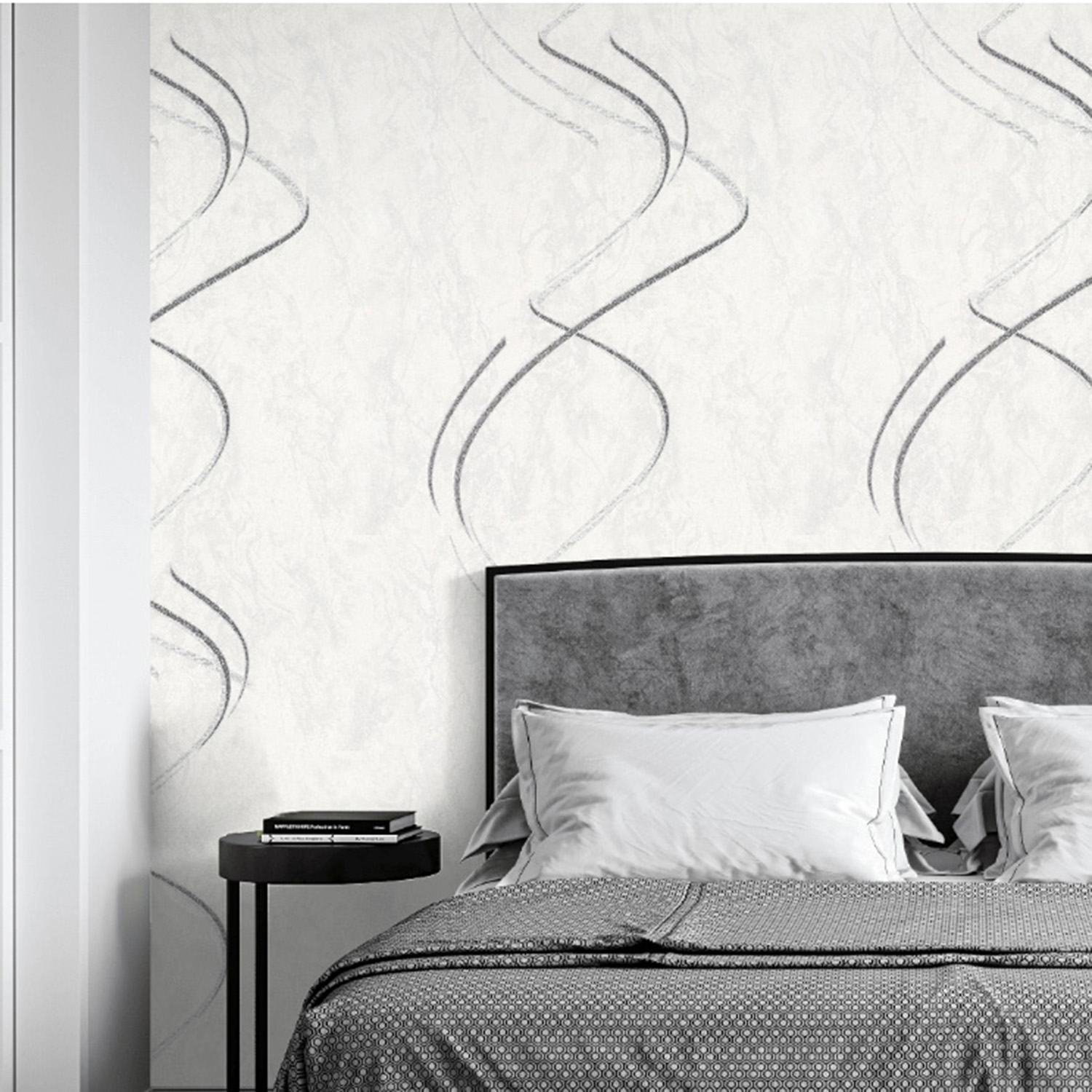 Обои винил "Палитра" PROTECT-TORNADO (св.-сер.) HC11066-11a  0,53*10м *1/16