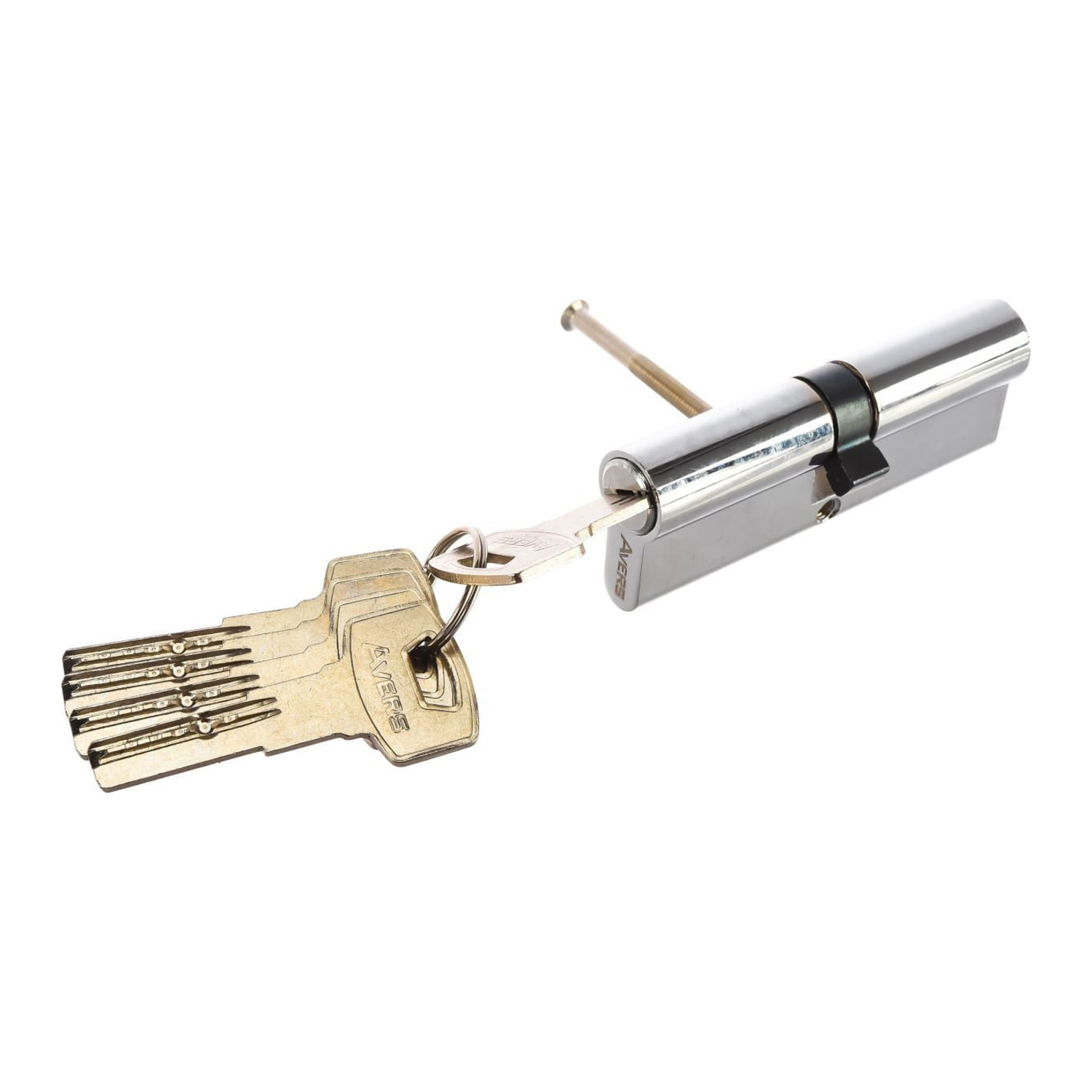 Механизм врезной 90(45/45) хром ключ/ключ ZM Avers *1/12/72 Механизм врезной 90(45/45) хром ключ/ключ ZM Avers *1/12/72