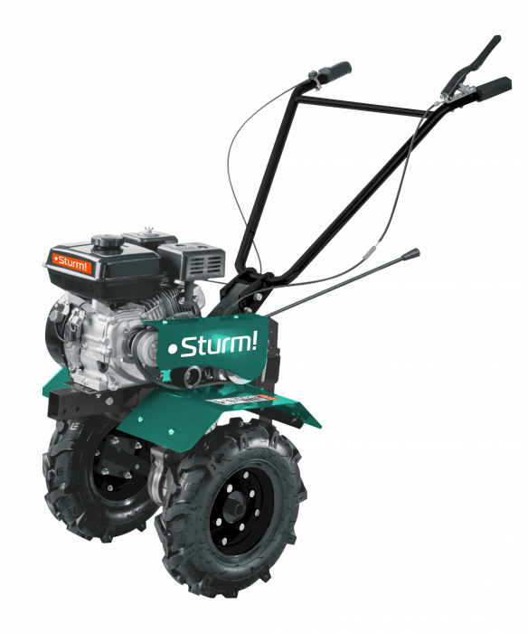 Мотоблок бензиновый 4Т 7 л.с бак 3,6л шир/глуб обраб 60-85/15см 4 скор GK827Cl10-LG STURM  *1