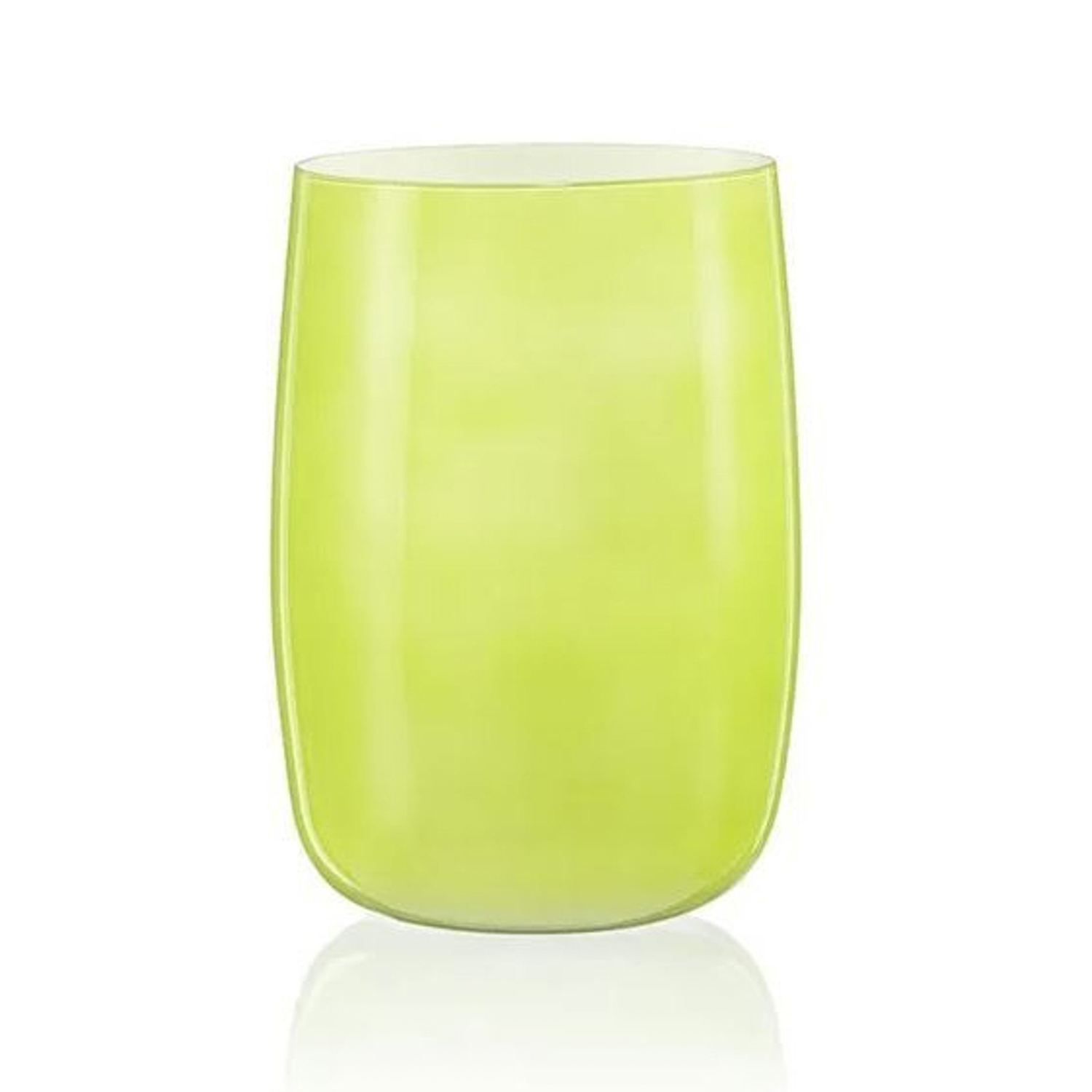 яяяВаза д/цветов стеклянная "BOHEMIA" выс.205мм Желтая 82510/205/D5248 "KRYSTALEX" *1/6