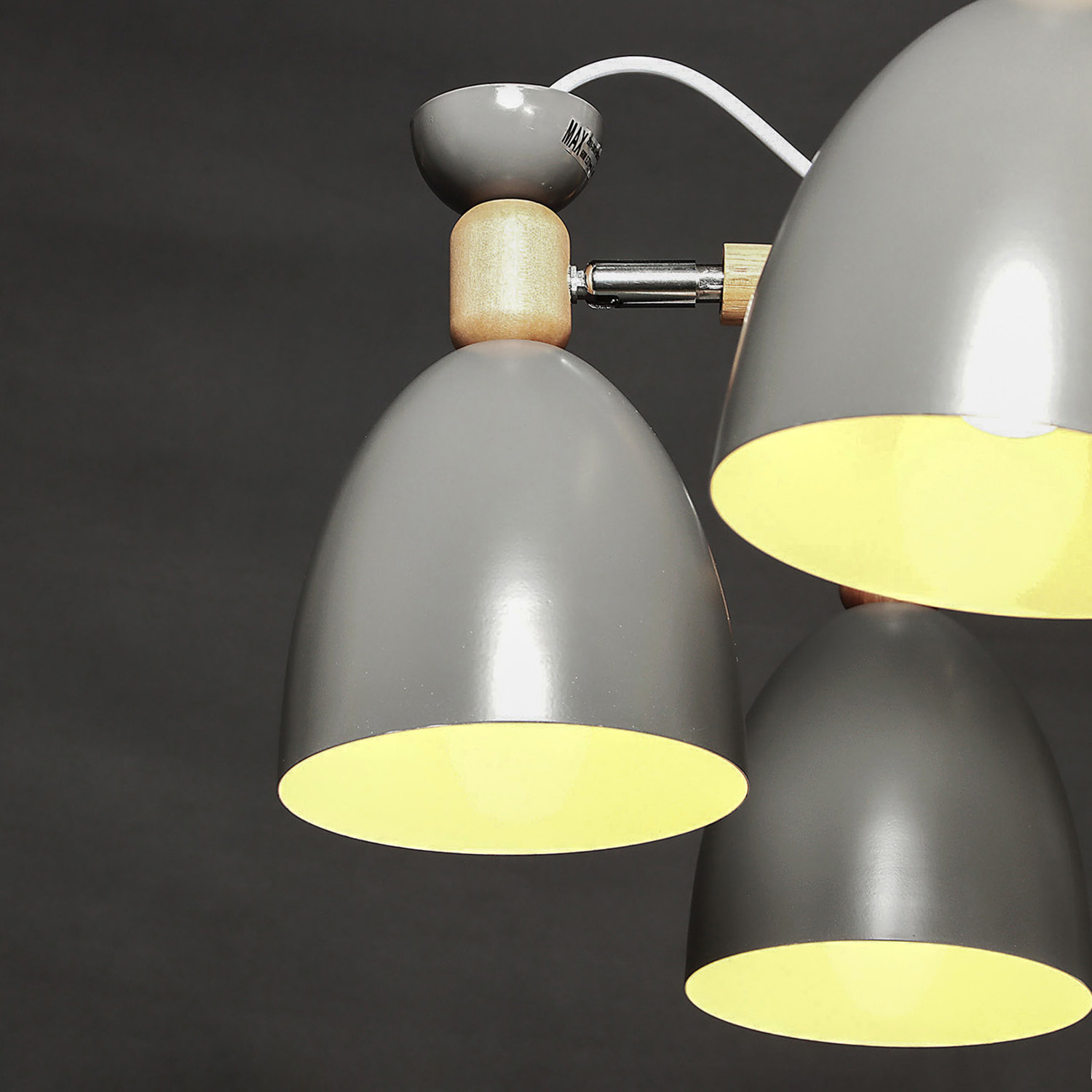 Люстра 10911/6WD+GR GR+WT Е27 6*60W S=13м2 *1