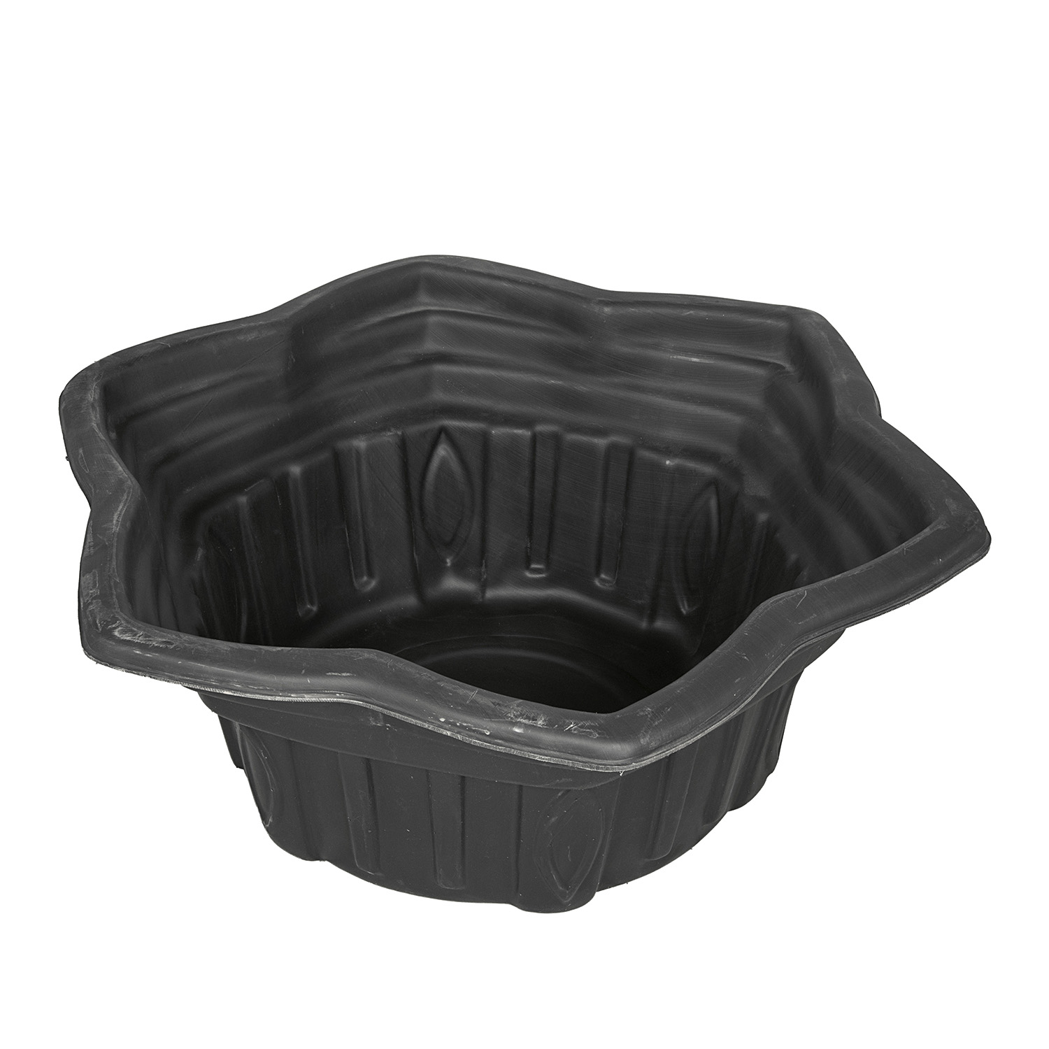 Пруд пластиковый "Звезда", 980х400 мм, черный