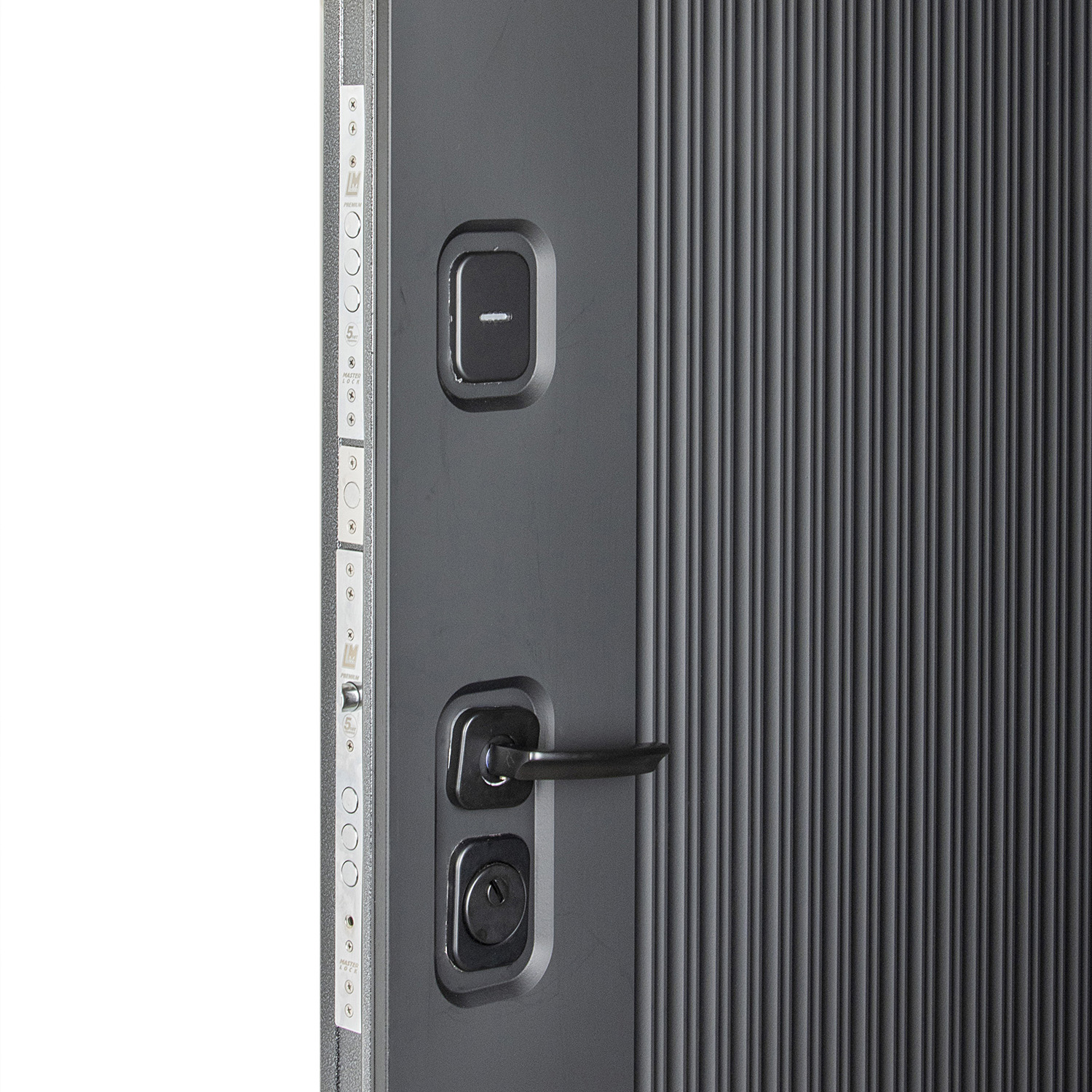 Дверь входная 2050х860х105 мм Форпост Спарта, правая, эмалит белый