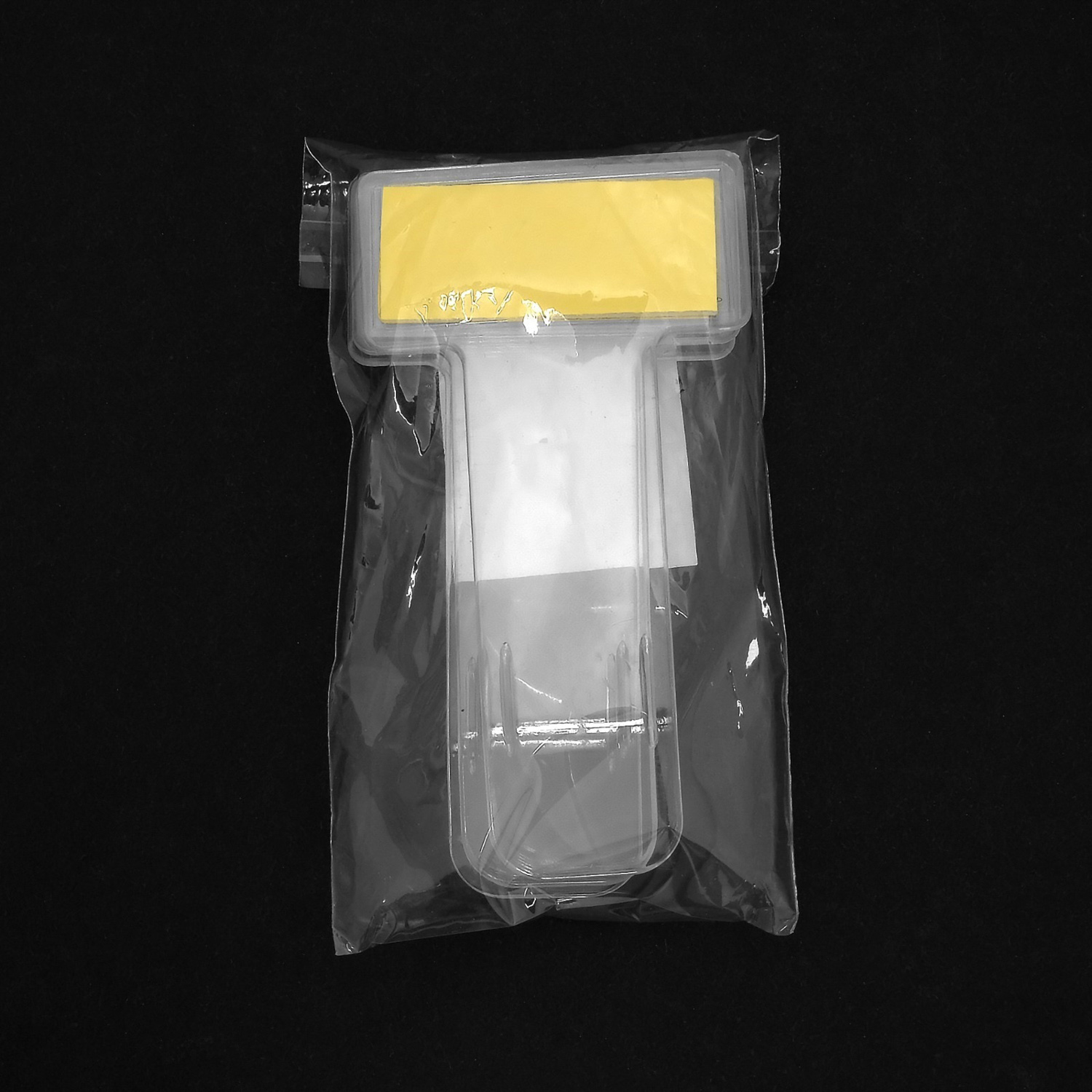 Зажим под лобовое стекло, 7.5х4 см, прозрачный    4746348