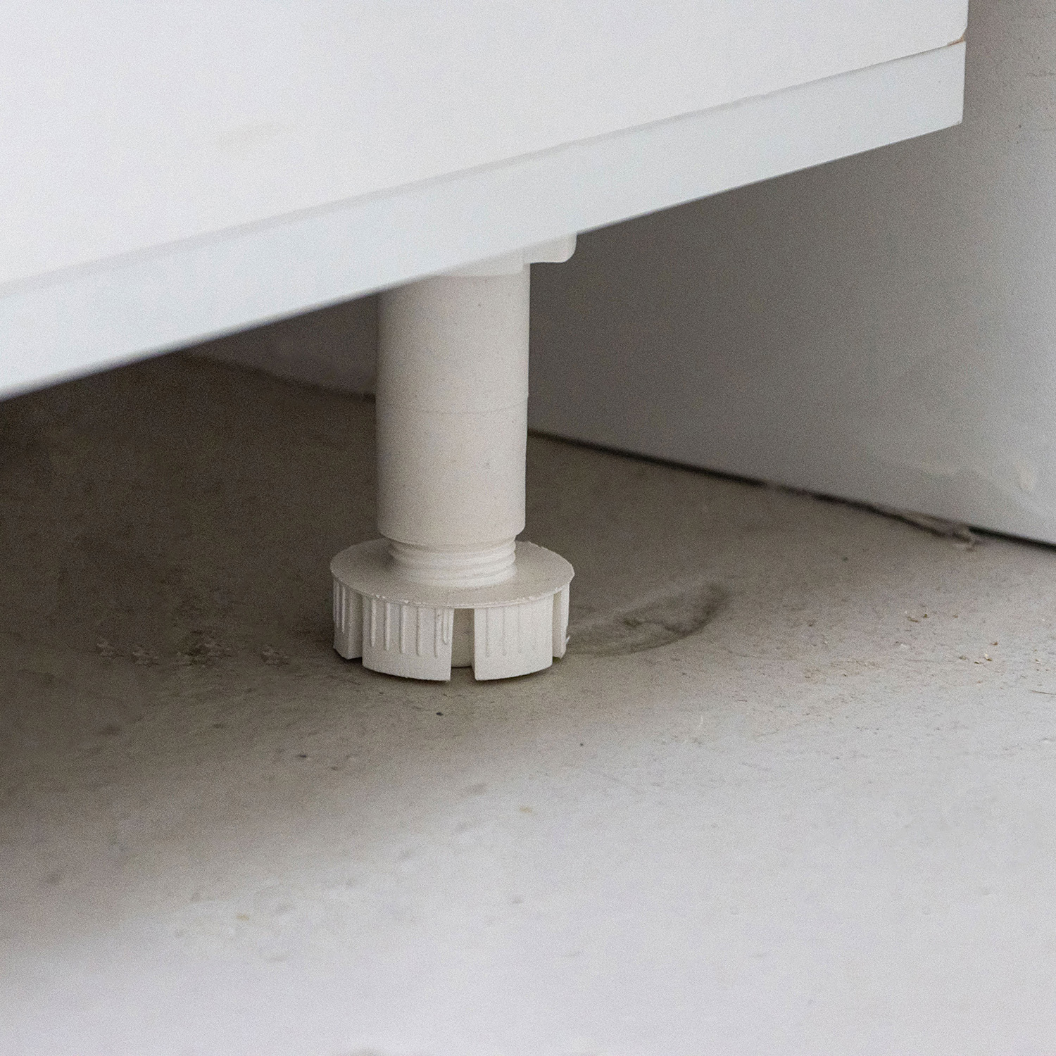 Кухонный гарнитур BROZEX-WOOD Уют 1 м, белый