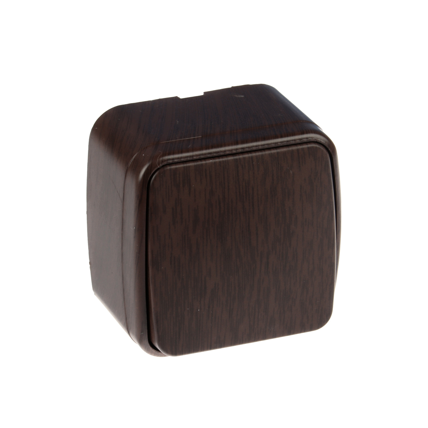 Выключатель Дача ОП 1кл. венге 10А Народная SQ1824-0041