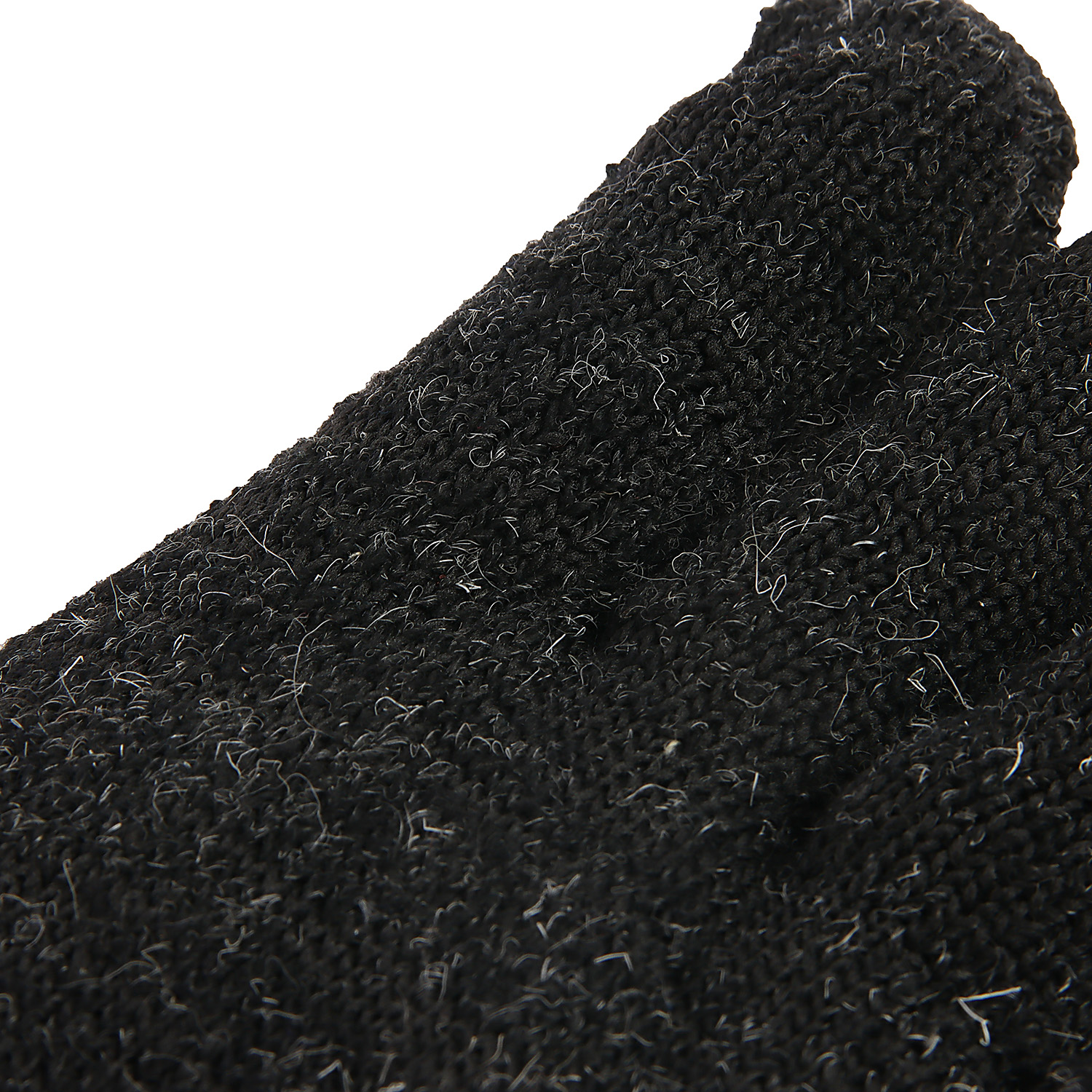 Перчатки полушерсть двухслойные черные (5 нитей) 80гр (478Р) Ladoni *10/200