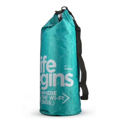 Гермомешок 30л 27х60см Бирюзовый (BCG-110) Barouge *1/50