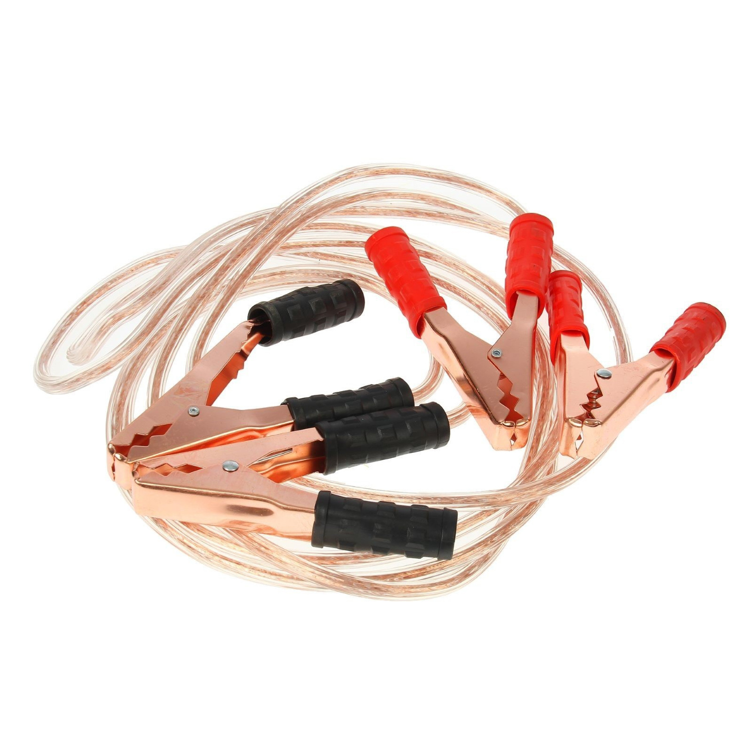 Пусковые провода Nova Bright, 500 А, с прозрачной изоляцией, морозостойкие, в сумке, 2.5 м 261803