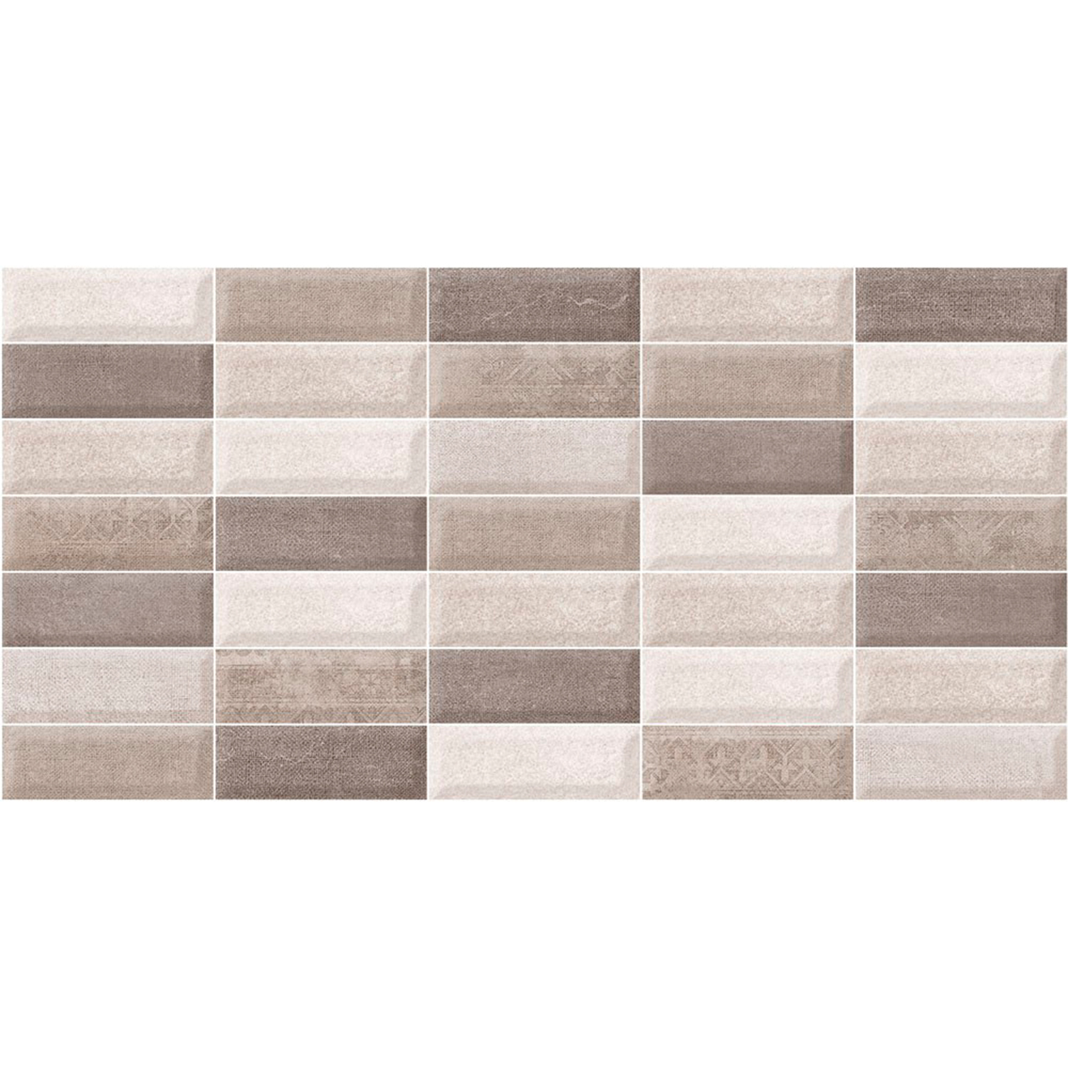 Плитка Birma облицовочная рельефная TWU09BIR014 (249*500*8,5) *1