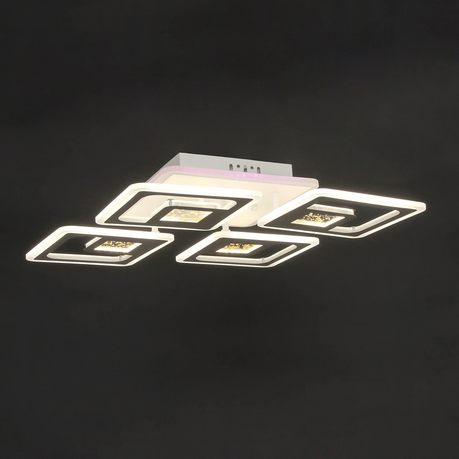 Люстра YH832/4 LED 3000K-6500K+RGB (d-640; h-100) пульт VERNER LIGHTING *1