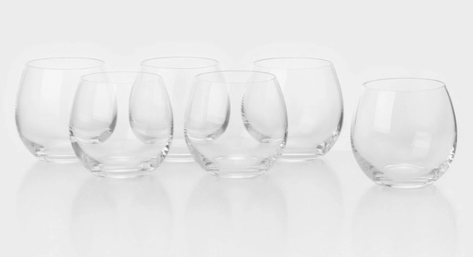 Набор бокалов стекло "BOHEMIA" "Пион" 380мл 6шт д/воды 25039/380 "KRYSTALEX" *1/8