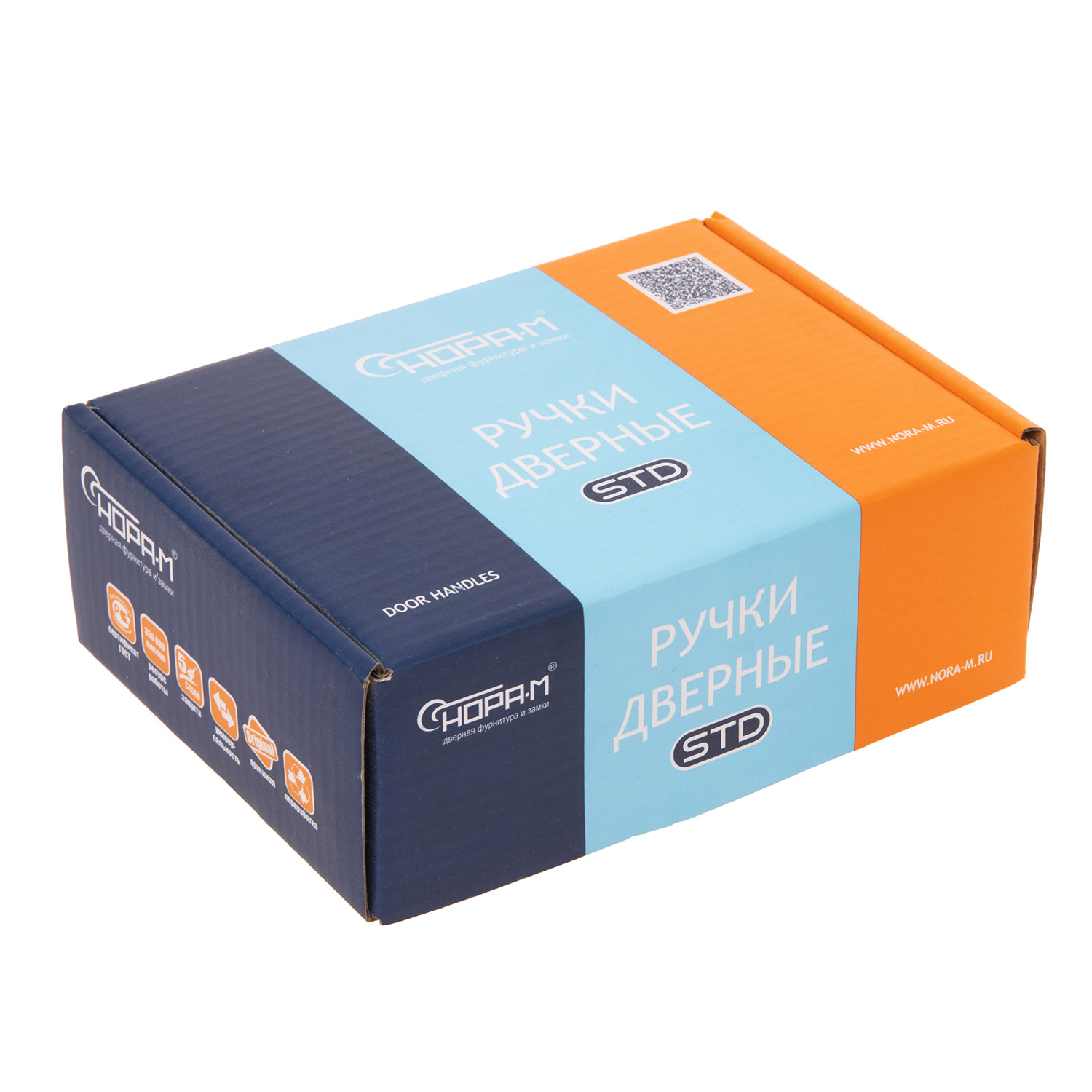 Ручка раздельная БЕЛЫЙ 109К Нора-М *1/20