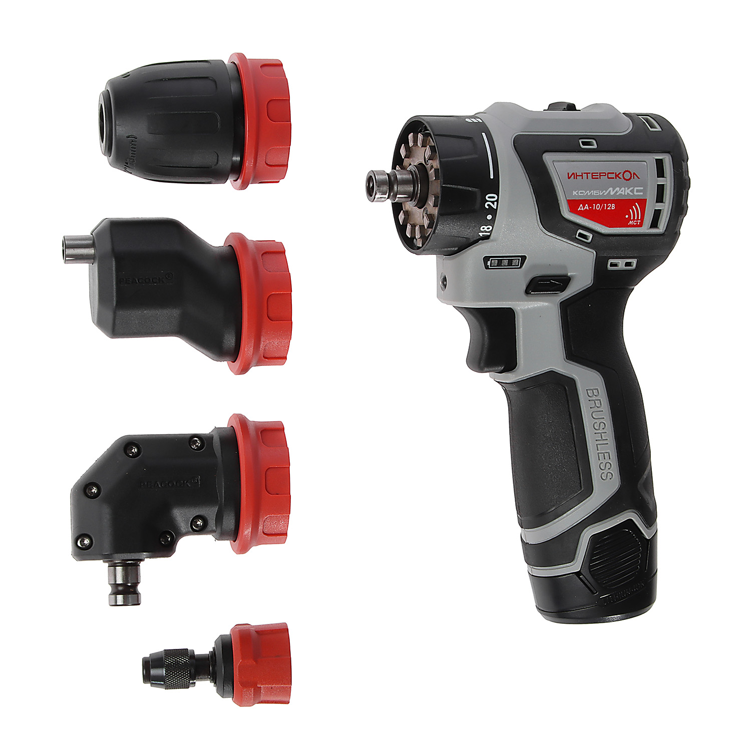 Дрель-шуруповерт 12В 2скор.0-420/0-1450об/мин 36Нм2Ач 2аккум Б/Щ КомбиМАКС ДА-10/12В ИНТЕРСКОЛ *1/6 Дрель-шуруповерт 12В 2скор.0-420/0-1450об/мин 36Нм2Ач 2аккум Б/Щ КомбиМАКС ДА-10/12В ИНТЕРСКОЛ *1/6