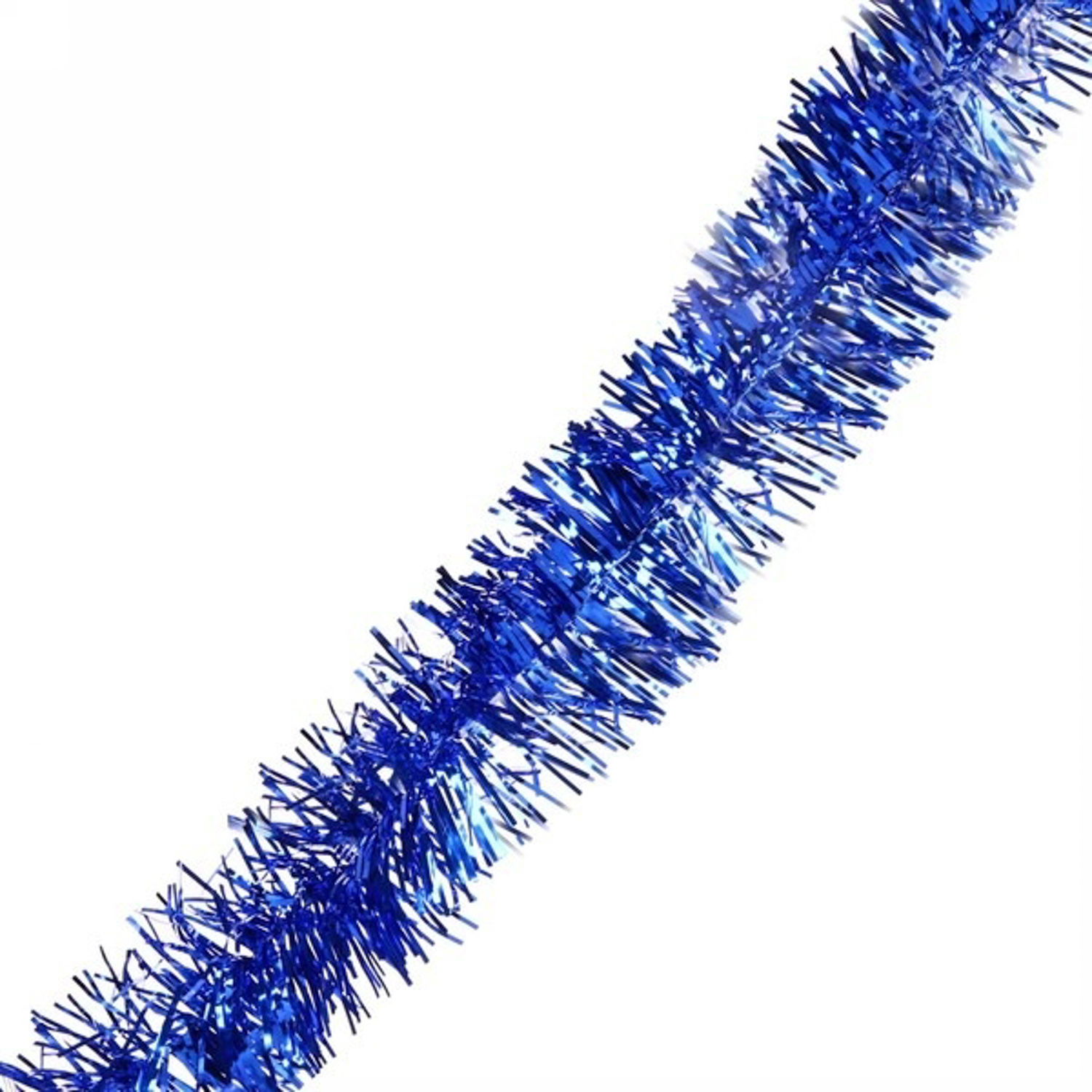 Мишура 2 м, 9 см, "Классика", синий Мишура 2 м, 9 см, "Классика", синий