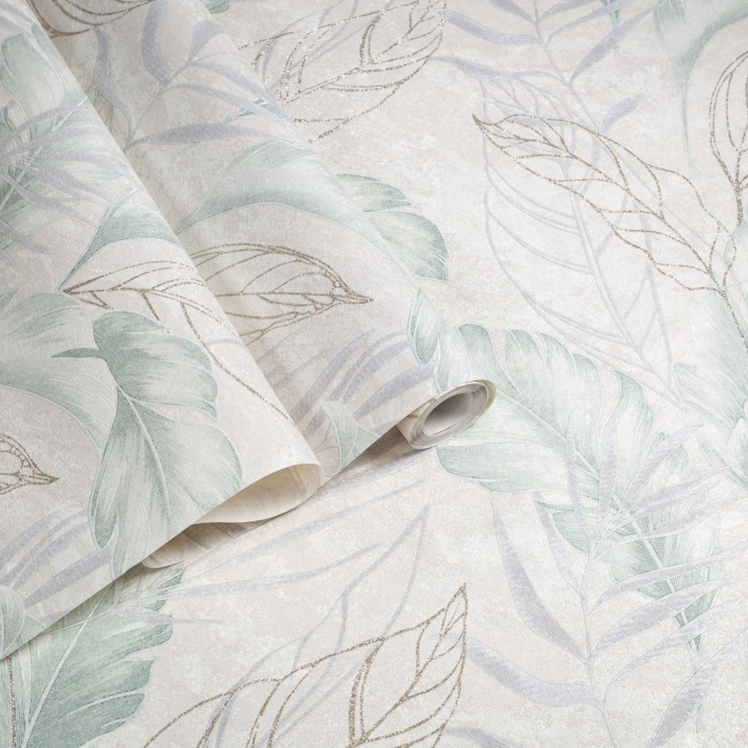 Обои флиз "Home Color" PROTECT-PLUS-VESNA (беж./зел.) HC72437-27  1,06*10м *1/8