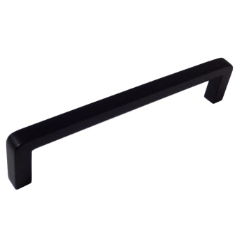 Ручка-скоба 128мм ЧЕРНЫЙ матовый 21203 TRODOS *10/25/250