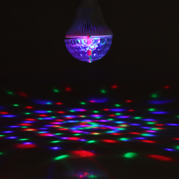 Лампа светодиодная Luazon Lighting «Хрустальный шар», 13х8 см, E27, мульти