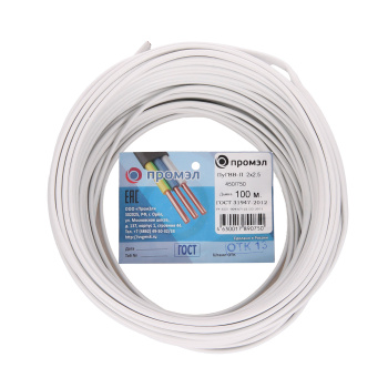 Провод ПуГВВ-П 2*2,5 ГОСТ (уп.50м) *1