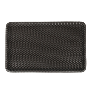 Лоток для обуви 31*51*1 см ЭВА "РОМБ" серый (арт.423)  *1/20