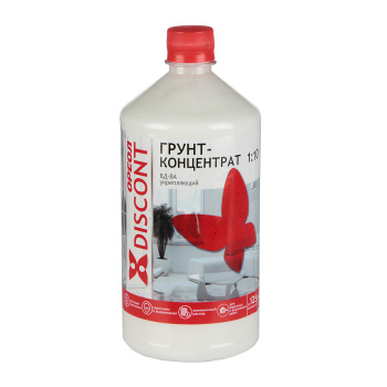 Грунтовка-концентрат 1:10 Ореол Дисконт, 1 кг