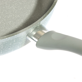 Сковорода алюм. а/приг.литая Kukmara "Мраморная" светлый d28см выс.борт.65мм смс281а (Кукмор) *1/4