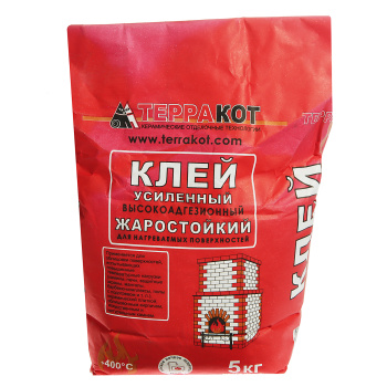 Клей для плитки 5 кг Терракот, жаростойкий Клей для плитки 5 кг Терракот, жаростойкий