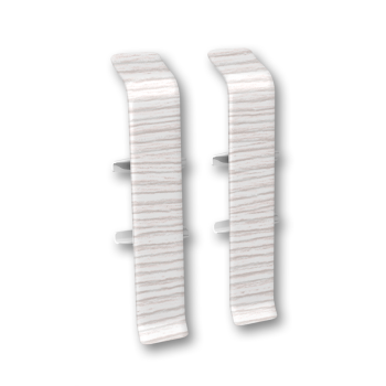 Соединитель IDEAL Deconika, 70 мм, 255 ясень бьянко, 2 шт.