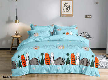 Постельное белье детский 1,5сп бамбук Орхидея DA-488, наволочки 70*70см - 2шт *1