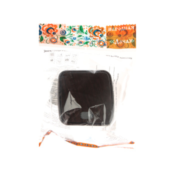 Выключатель Дача ОП 1кл. венге с подсветкой 10А Народная SQ1824-0045