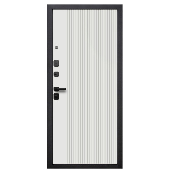 Дверь металлическая 10 см Кантри эмалит белый 860х2050 ЛЕВАЯ ФЕРРОНИ *1