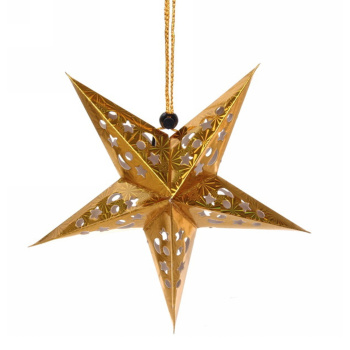 Украшение подвесное "Сияние звезды", 30 см, золото
