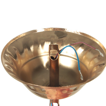 Люстра Verner Lighting N0553/1Н, 40 Вт,, E27, 1 лампа, золото