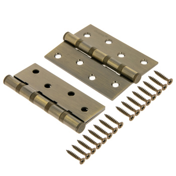 Петля универсальная 100*75*2,5мм БРОНЗА АВ (комплект 2шт.) AVERS *1/6/48