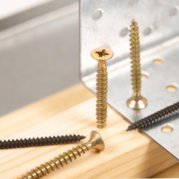 Шурупы жёлтые BROZEX пакет 5*45 (30шт) *10/100