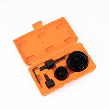 Набор коронок по дереву (19/22/29/32/38/44/51/64мм) арт.35301100 Bohrer *1/40