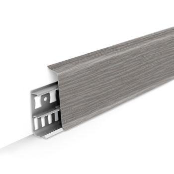 Плинтус напольный ИДЕАЛ Деконика,  210 Дуб пепельный 55ММ (2,2м) *20