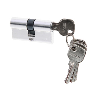 Замок врезной 85мм никель матовый N23 Нора-М *1/10