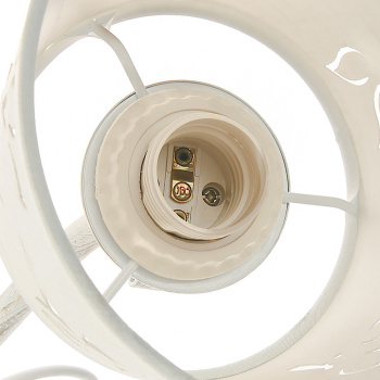 Люстра Verner Lighting N1969/2, 40 Вт, Е27, 2 лампы, белый/золото