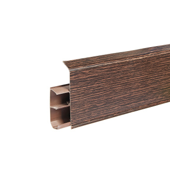 Плинтус напольный Winart 325, 2.2 м, 80 мм, венге цаво