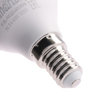 Лампа светодиодная Smartbuy, Е14, шар P45, 7 Вт, 560 Лм, холодный белый свет