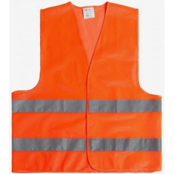Жилет сигнальный, светоотражающий, 2 класс, 2XL, оранжевый, гост   3628606
