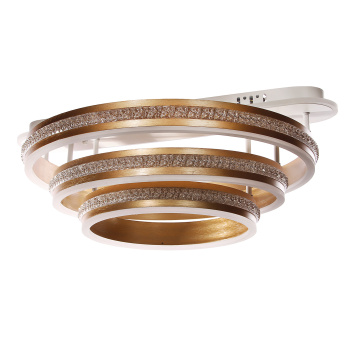 Люстра Verner Lighting YH540/3, 3000-6500 К, пульт д/у, белый/золото Люстра Verner Lighting YH540/3, 3000-6500 К, пульт д/у, белый/золото