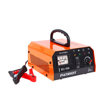 Устройство зарядное для автомобильного аккумулятора  6В/12В 10А BCI-10M PATRIOT *1/6