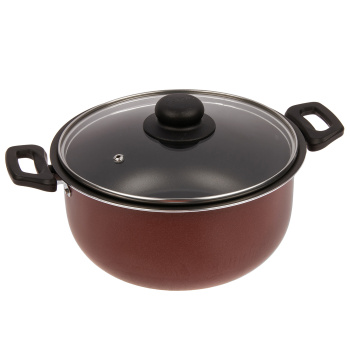 Кастрюля алюм.а/приг. Scovo "Expert" 3,5л d22см Cтекл.кр. СЭ-007 *1/5