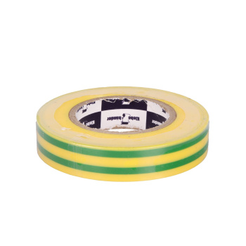 Изолента ПВХ "Klebebander" 15мм х 20м Полосатая ж/з 507 *8/200