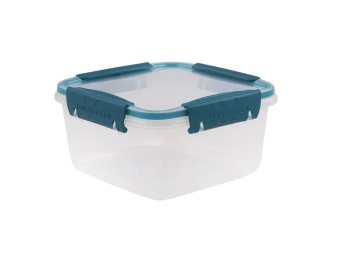 Контейнер д/прод. пластм. "Butterfly bright" 1,2л 156х156х84мм герметичный Хвоя 78478 *1/8