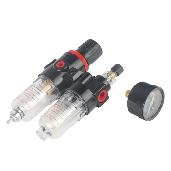 Фильтр влагоотделитель для компрессора с лубрикатором 700 л/мин 8Атм 1/4F"  FRL180 PATRIOT *1