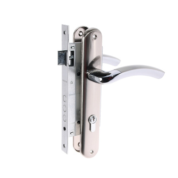 Замок врезной 85мм никель матовый N23 Нора-М *1/10