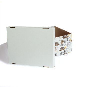 яяяКоробка д/хранения картон 370x280x180мм "Черепашки" Д20104/№2 Черепашки *1/20